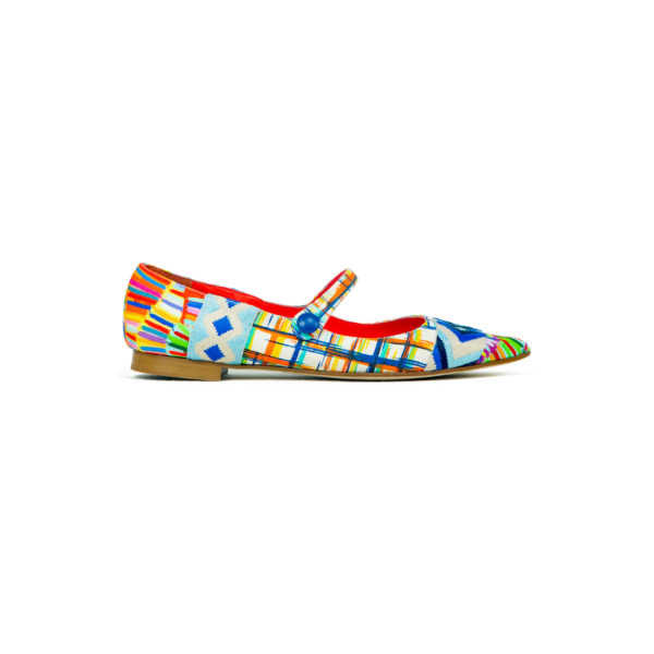 Prosperine Ballerina da Donna in Tessuto Multicolor