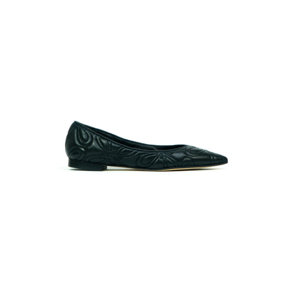 Prosperine Ballerina da Donna in Nappa Nera