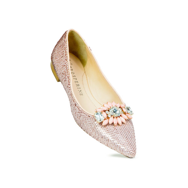 Prosperine Ballerina Da Donna In Pailettes Rosa