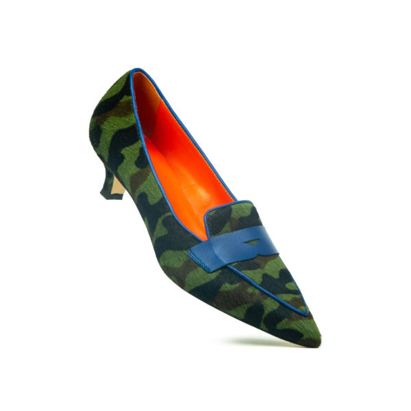 Prosperine Mocassino Da Donna Con Tacco Mimetico