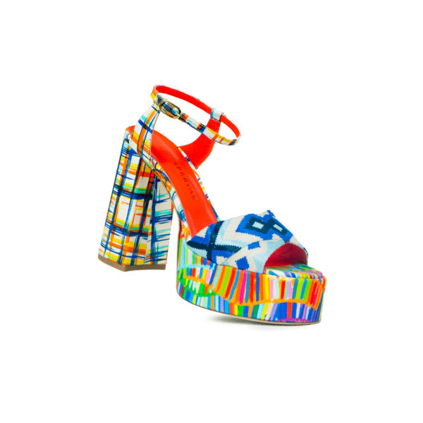 Prosperine Sandalo Da Donna Con Plateu Multicolor