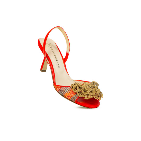 Prosperine Sandalo Da Donna In Rafia