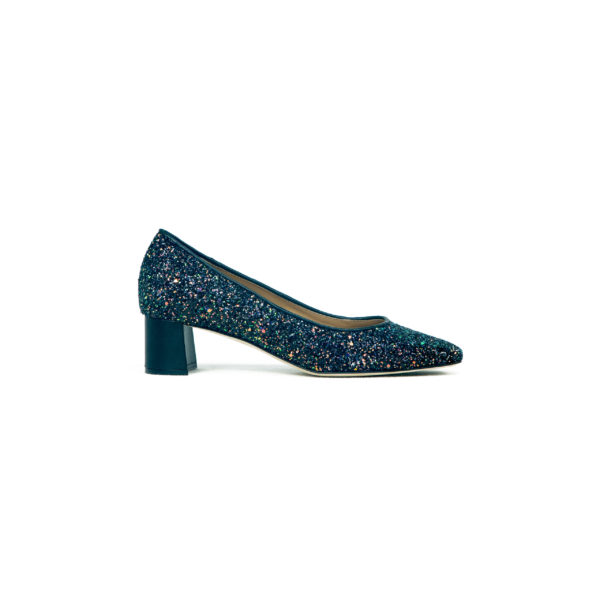 Prosperine Scarpa da Donna con Tacco in Glitter