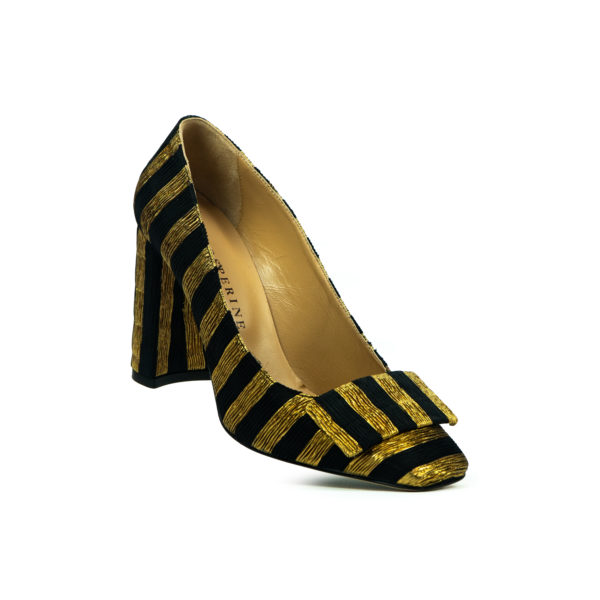 Prosperine Scarpa Donna In Tessuto A Righe