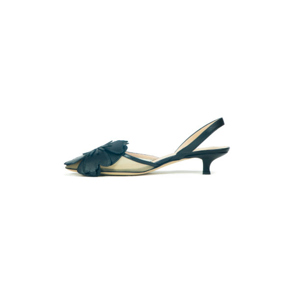 Prosperine Slingback Da Donna In Rete E Nappa