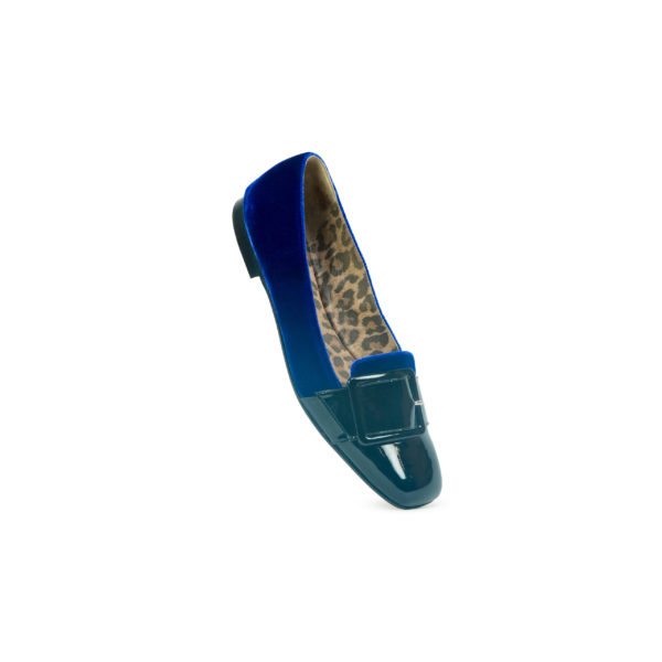 Prosperine Slipper Da Donna In Velluto E Vernice