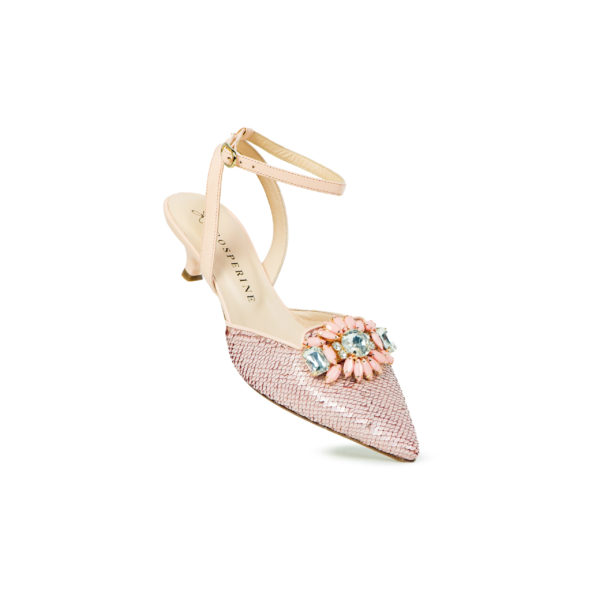 Prosperine Sandalo Da Donna Con Tacco 35 Mm In Paillettes