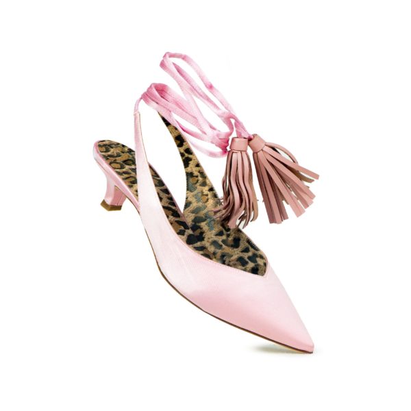 Prosperine Scarpa Da Donna Con Tacco Con Laccio Alla Caviglia