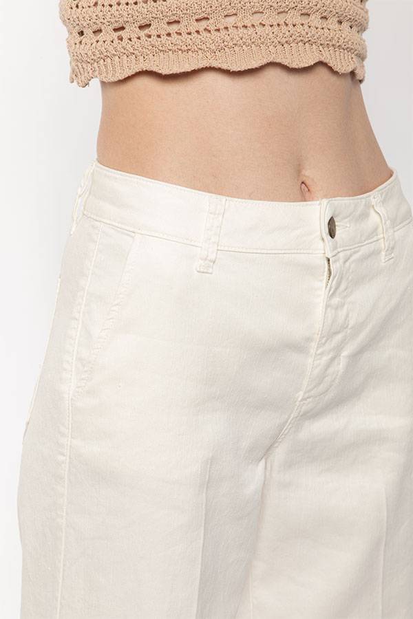 PS. Don't Forget Me EVA MID RISE PALAZZO CROPPED FIT