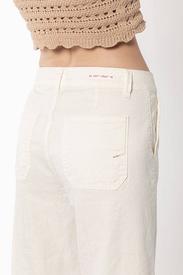 PS. Don't Forget Me EVA MID RISE PALAZZO CROPPED FIT