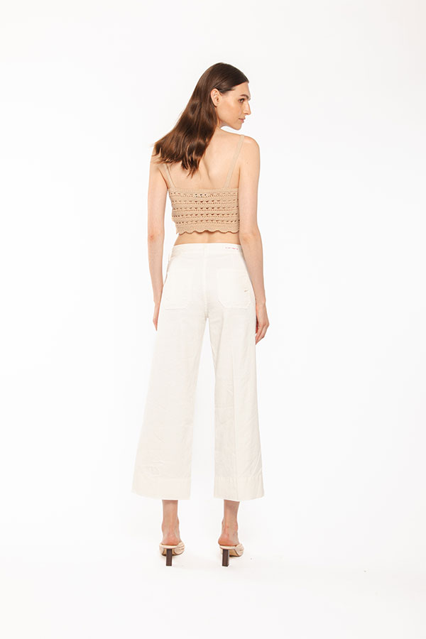 PS. Don't Forget Me EVA MID RISE PALAZZO CROPPED FIT