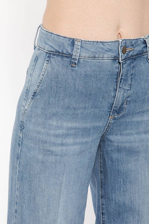 PS. Don't Forget Me EVA MID RISE PALAZZO CROPPED FIT