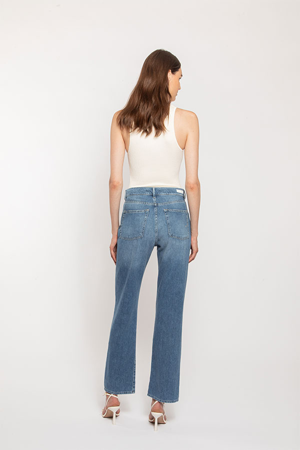 PS. Don't Forget Me VIRGINIA HIGH RISE STRAIGHT FIT