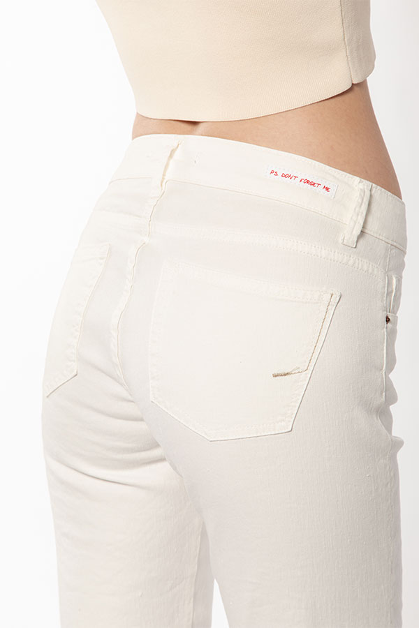 PS. Don't Forget Me SHARON 1 LOW RISE FLARE CROPPED FIT