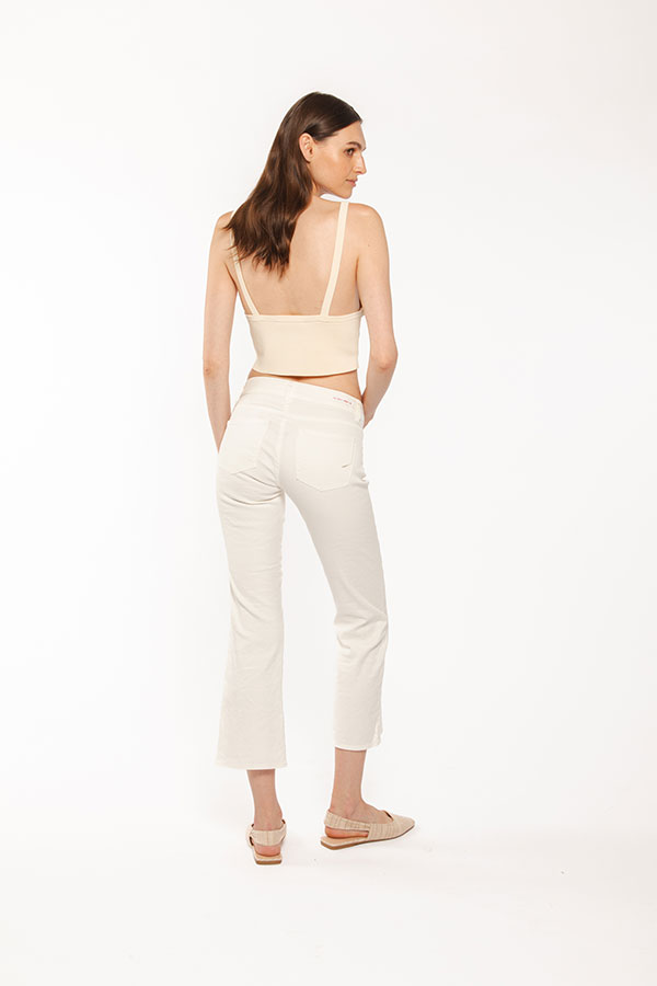 PS. Don't Forget Me SHARON 1 LOW RISE FLARE CROPPED FIT