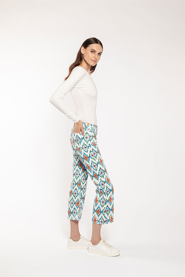 PS. Don't Forget Me SHARON 1 LOW RISE FLARE CROPPED FIT