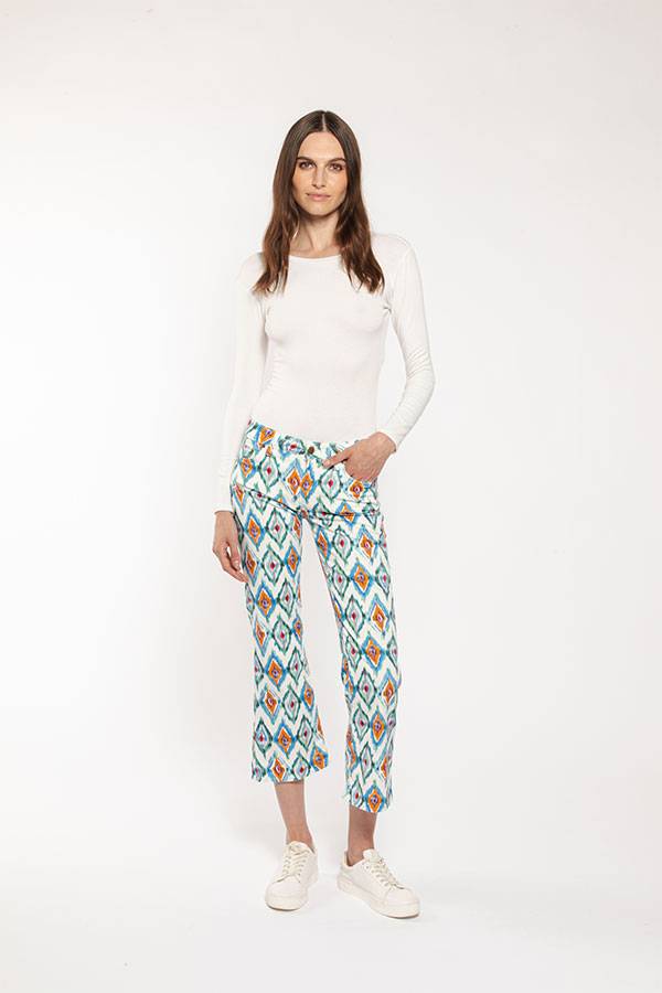 PS. Don't Forget Me SHARON 1 LOW RISE FLARE CROPPED FIT