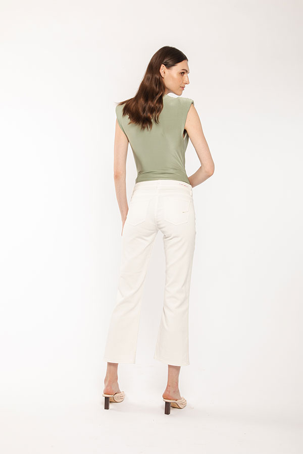 PS. Don't Forget Me SHARON 1 LOW RISE FLARE CROPPED FIT