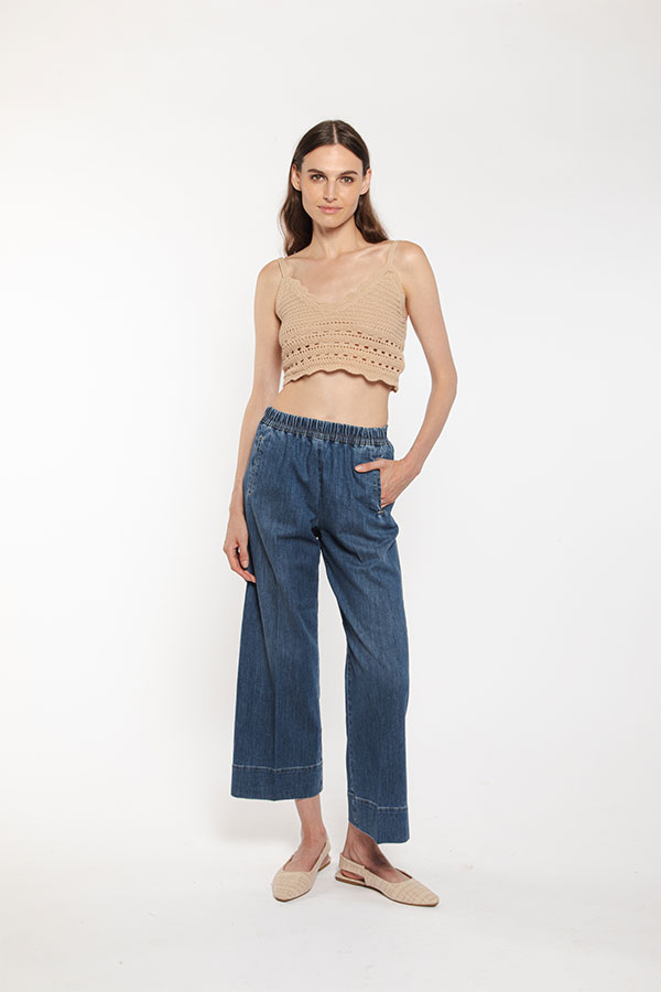 PS. Don't Forget Me STELLA HIGH RISE RELAXED CROPPED FIT