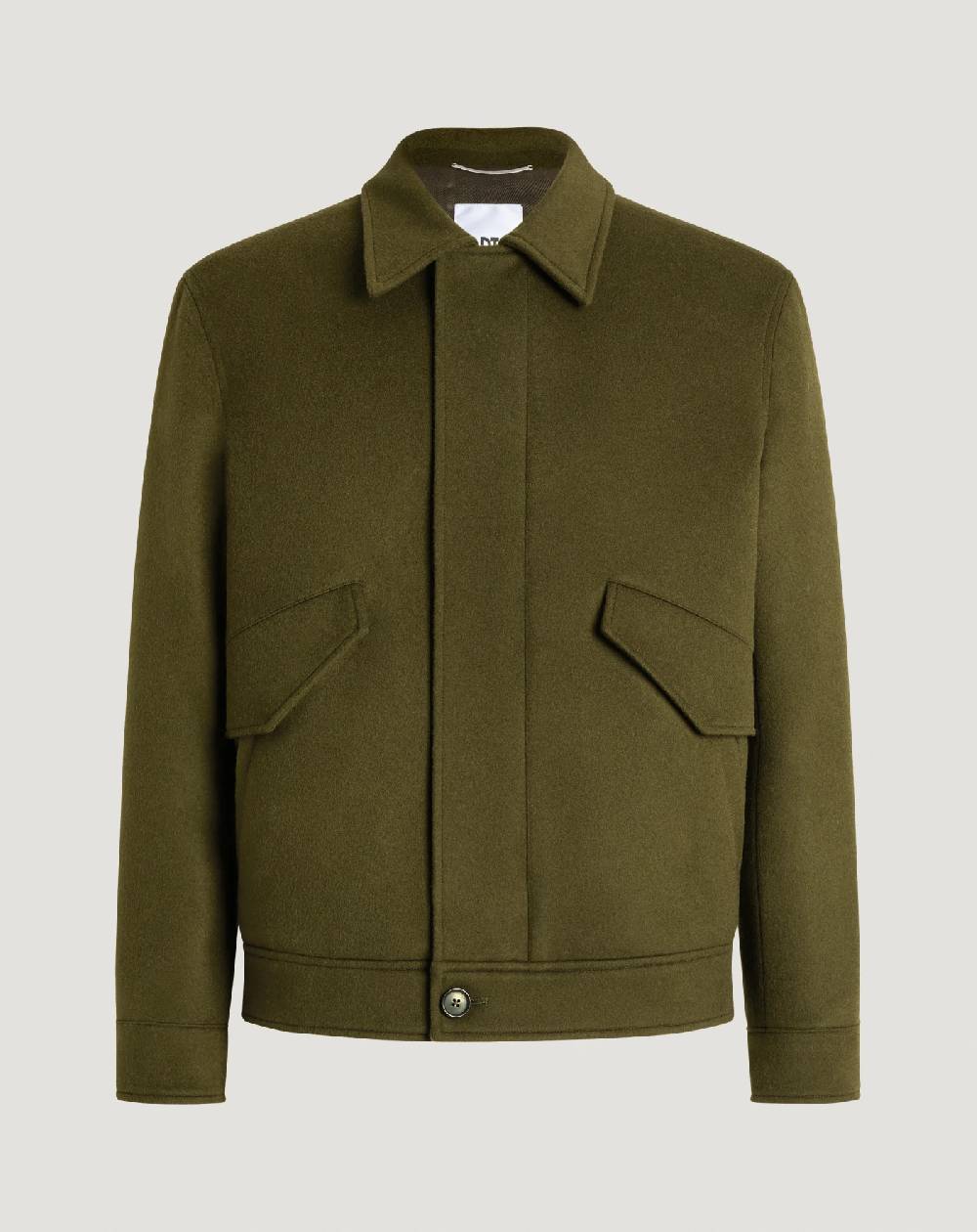 Pt Torino Giacca trucker in drap di lana e cachemire