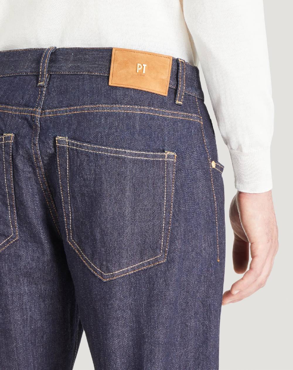 Pt Torino Jeans Breakbeat In Denim Organico Stretch