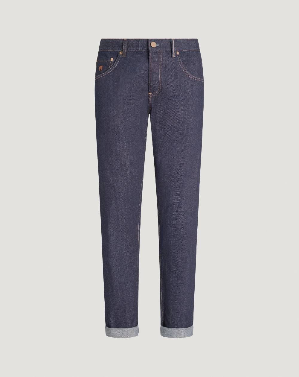 Pt Torino Jeans Breakbeat in denim organico stretch