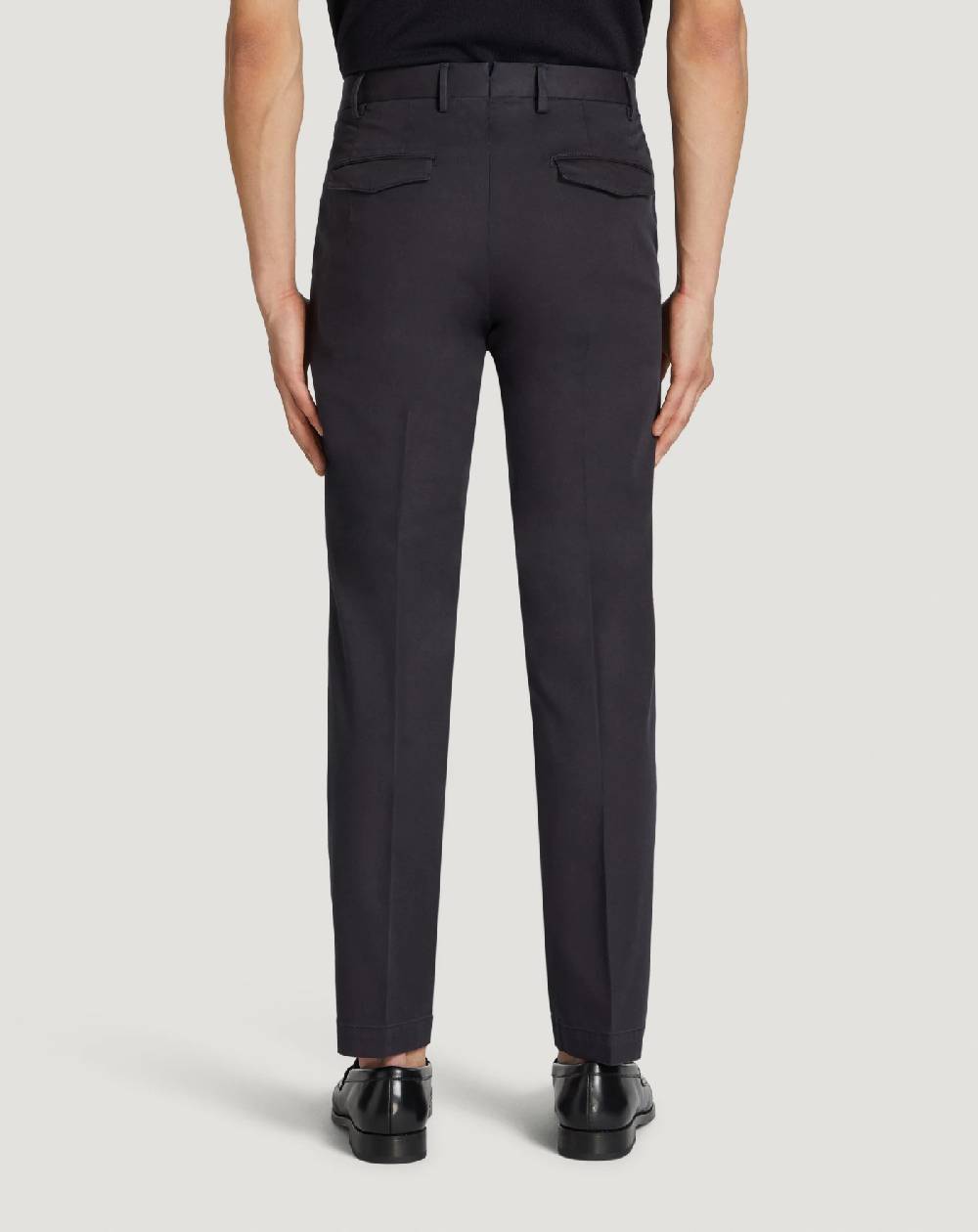 Pt Torino Pantaloni Master In Cotone Stretch Délavé