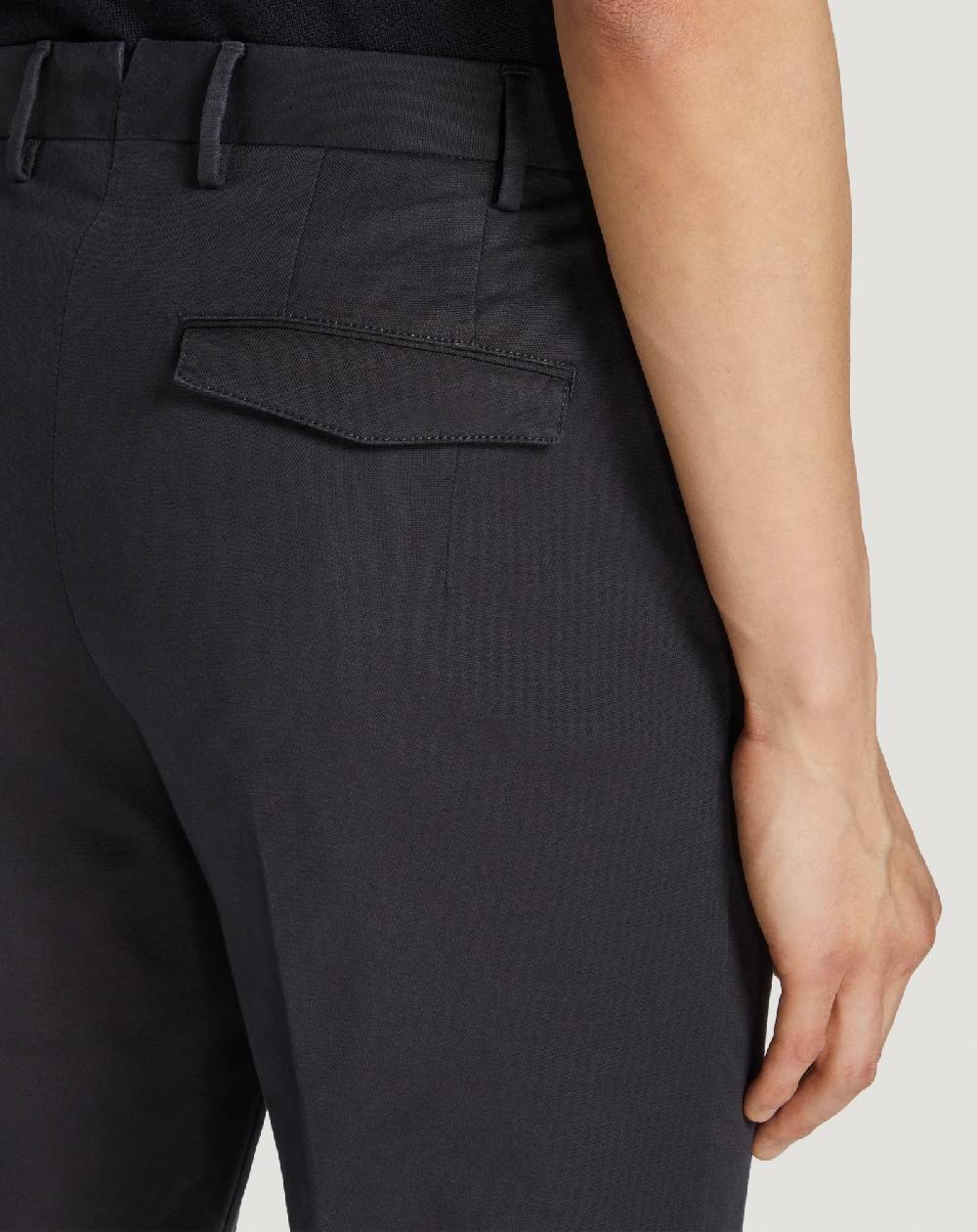 Pt Torino Pantaloni Master In Cotone Stretch Délavé