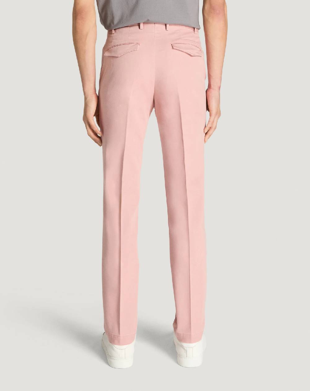 Pt Torino Pantaloni Master In Cotone Stretch Délavé