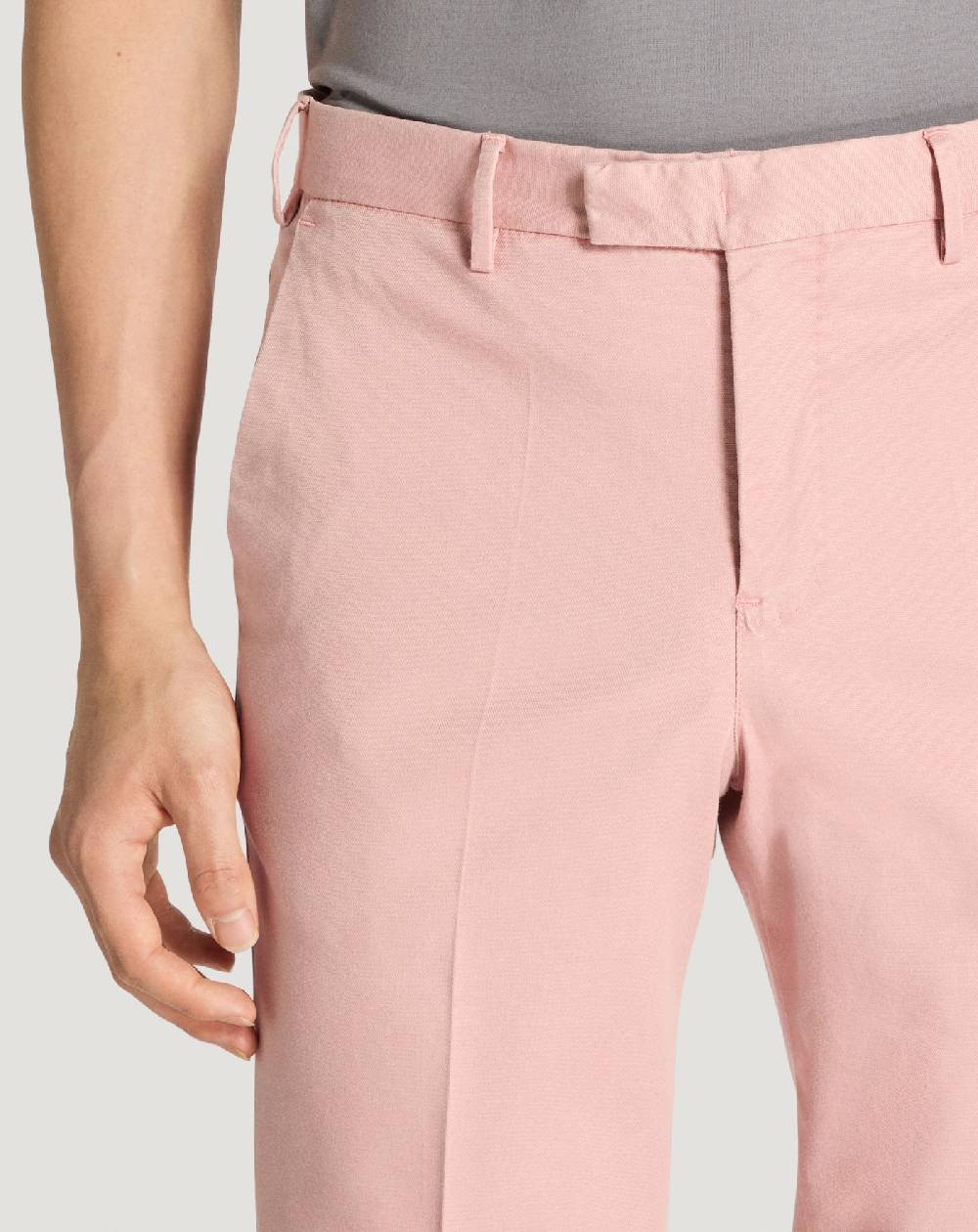 Pt Torino Pantaloni Master In Cotone Stretch Délavé