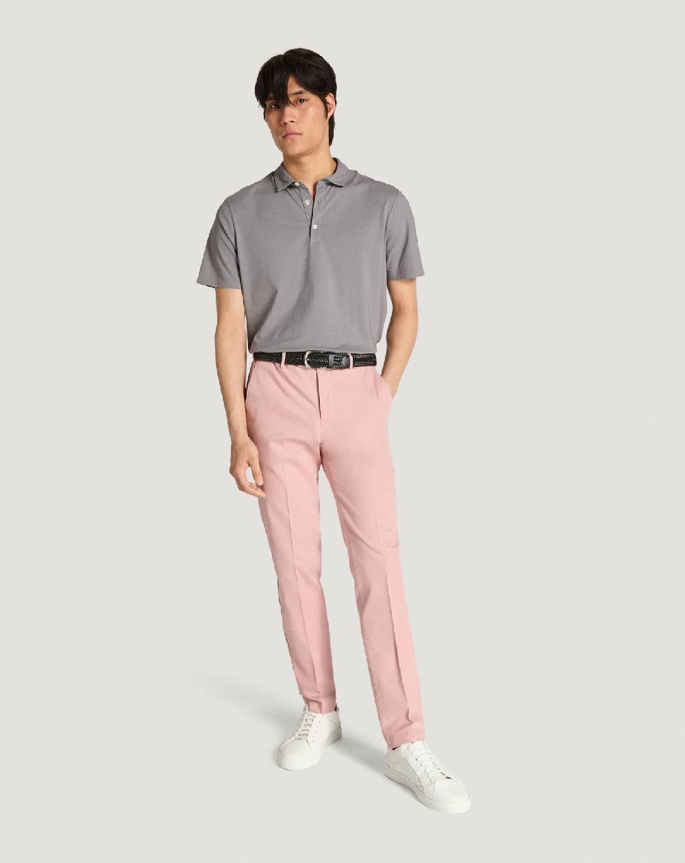 Pt Torino Pantaloni Master In Cotone Stretch Délavé