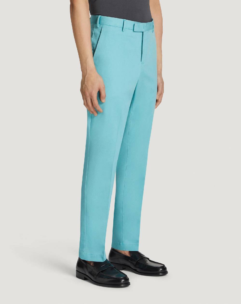 Pt Torino Pantaloni Master In Cotone Stretch Délavé