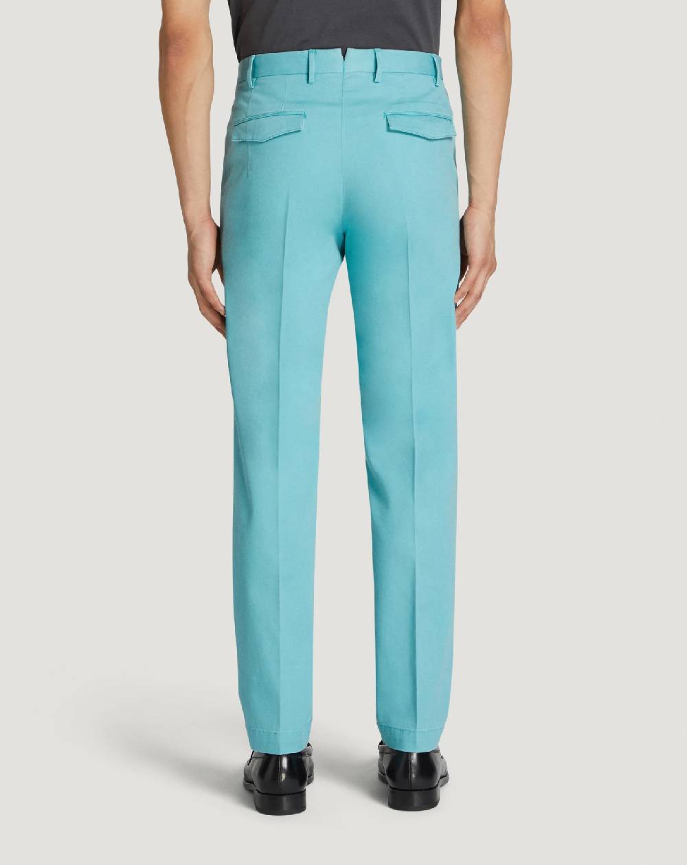 Pt Torino Pantaloni Master In Cotone Stretch Délavé