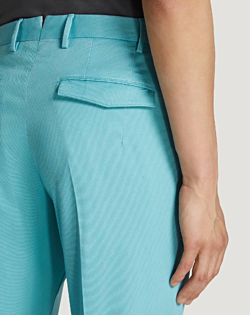 Pt Torino Pantaloni Master In Cotone Stretch Délavé