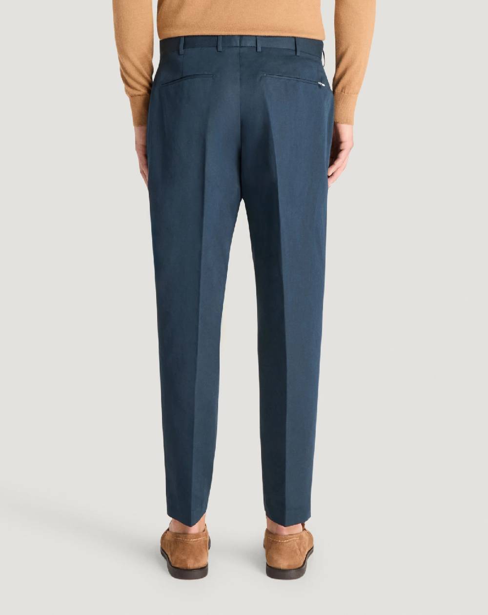 Pt Torino Pantaloni Rebel In Gabardina Di Cotone E Lino