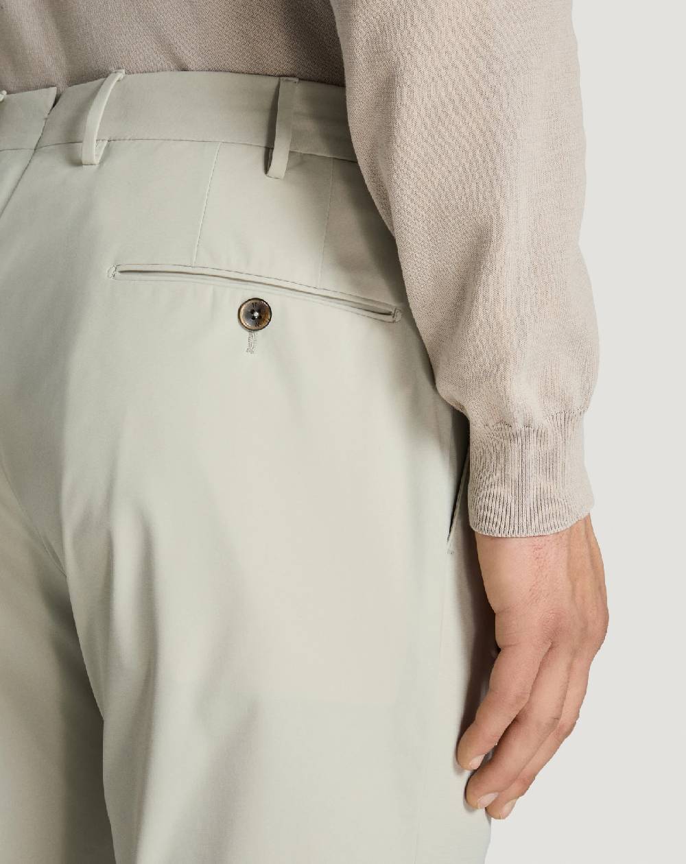 Pt Torino Pantaloni Slim In Tessuto Organico Stretch