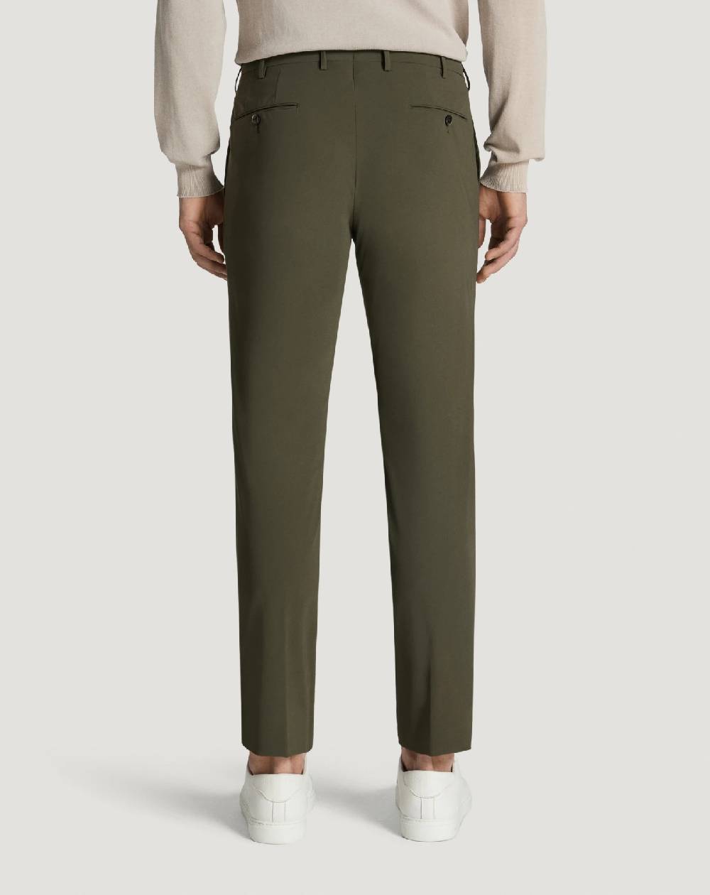 Pt Torino Pantaloni Slim In Tessuto Organico Stretch