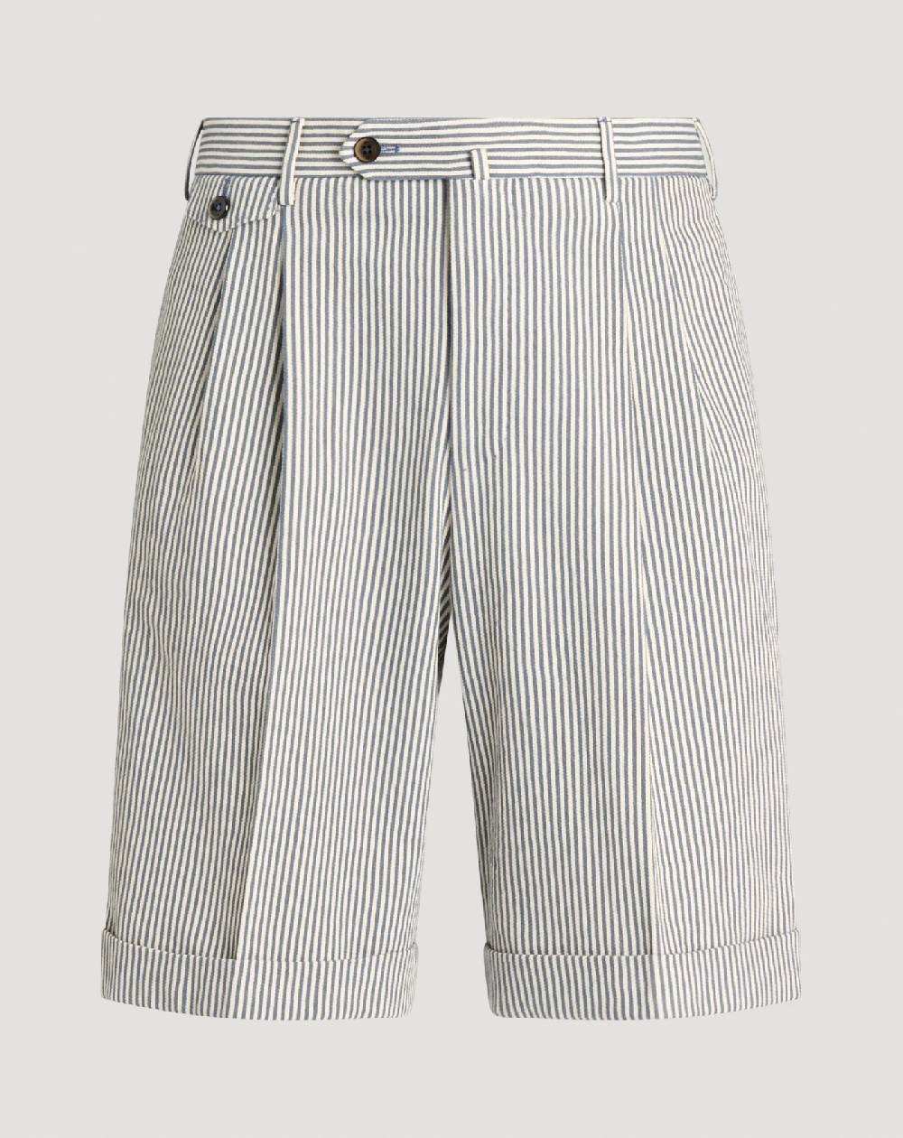 Pt Torino Bermuda in cotone a righe