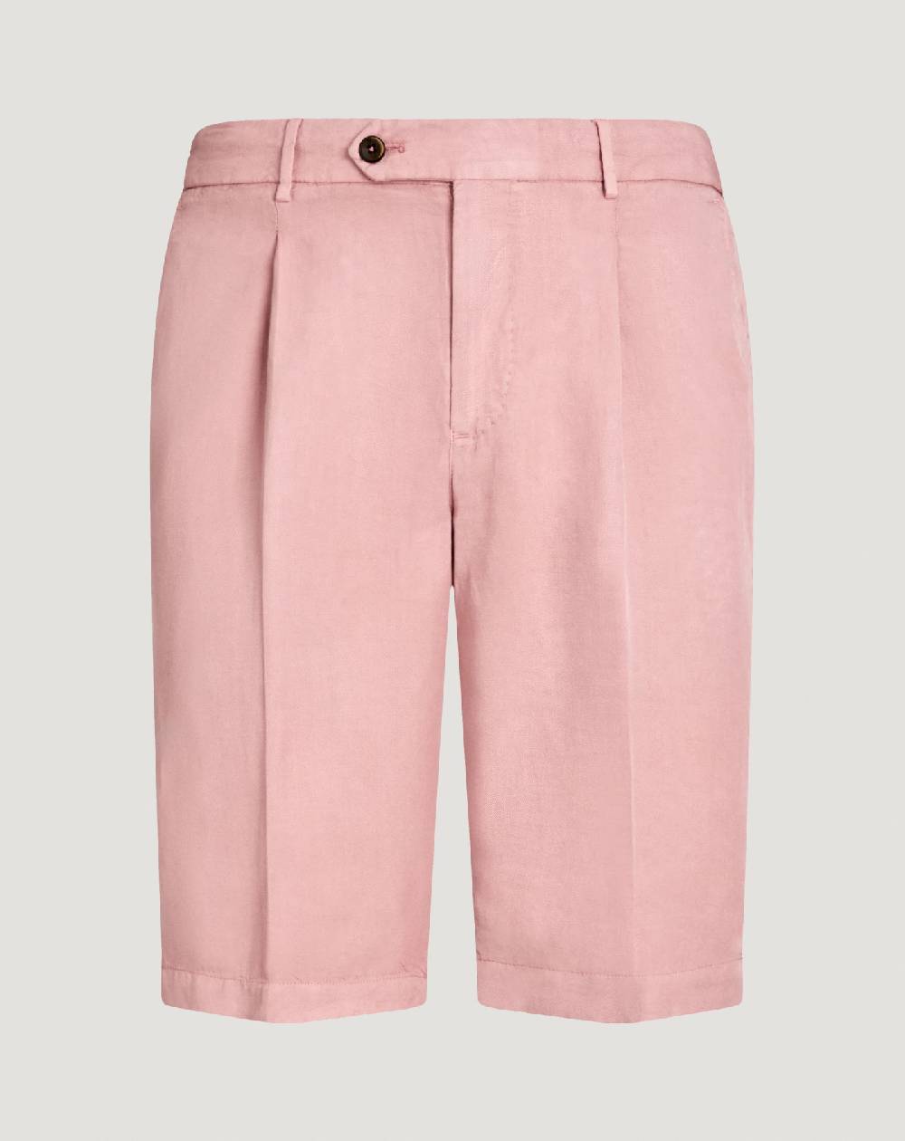 Pt Torino Bermuda in cotone e lino batavia