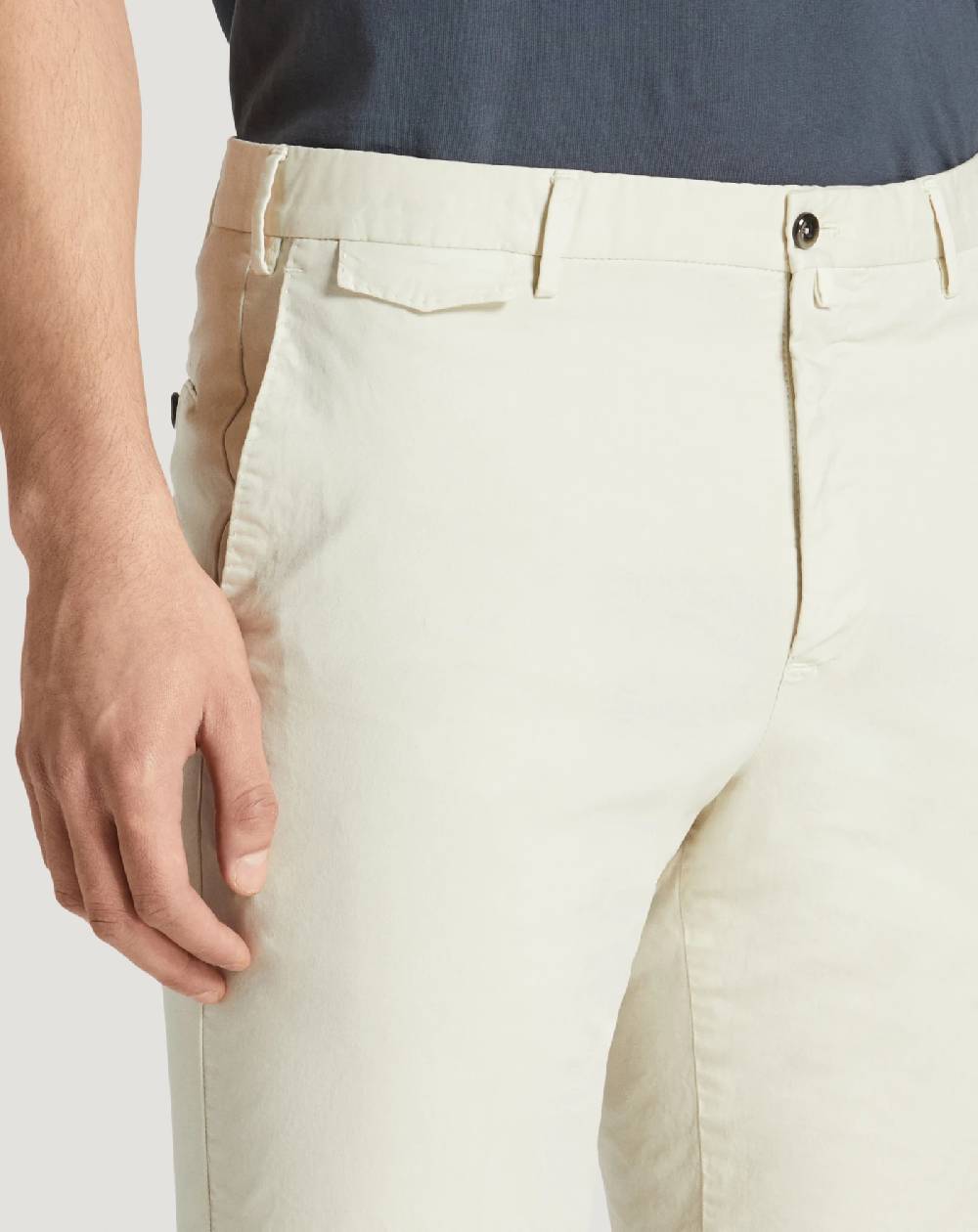 Pt Torino Bermuda In Gabardina Stretch