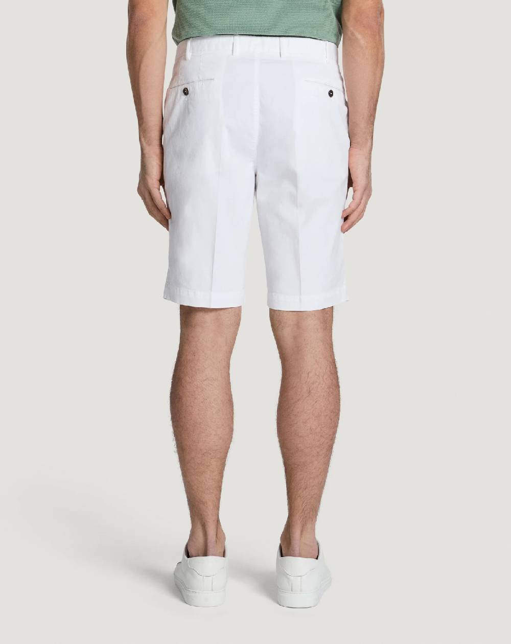 Pt Torino Bermuda In Gabardina Stretch