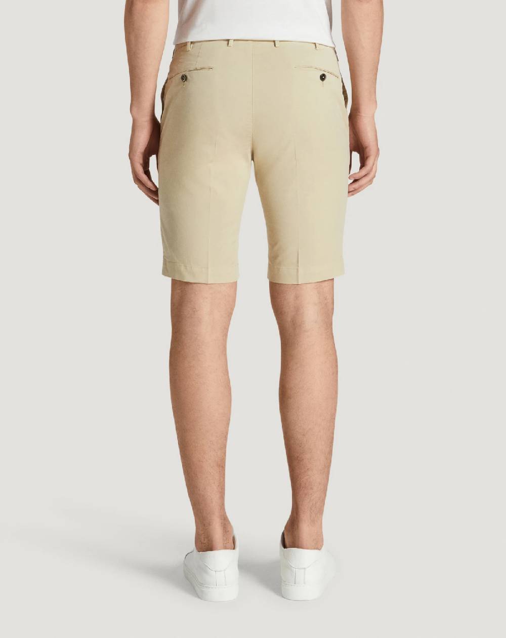 Pt Torino Bermuda In Gabardina Stretch