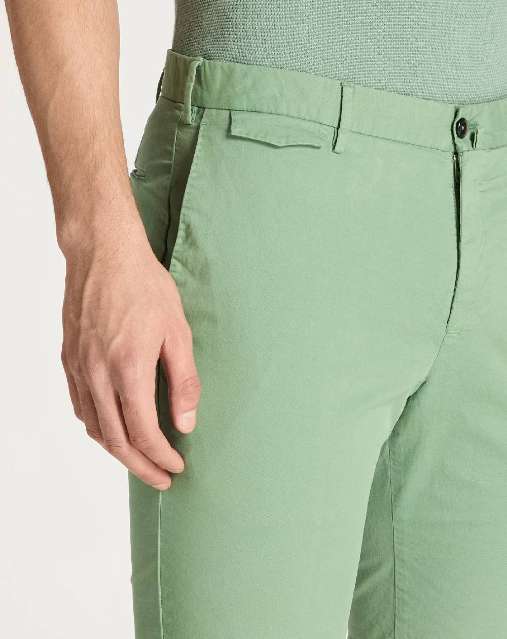 Pt Torino Bermuda In Gabardina Stretch