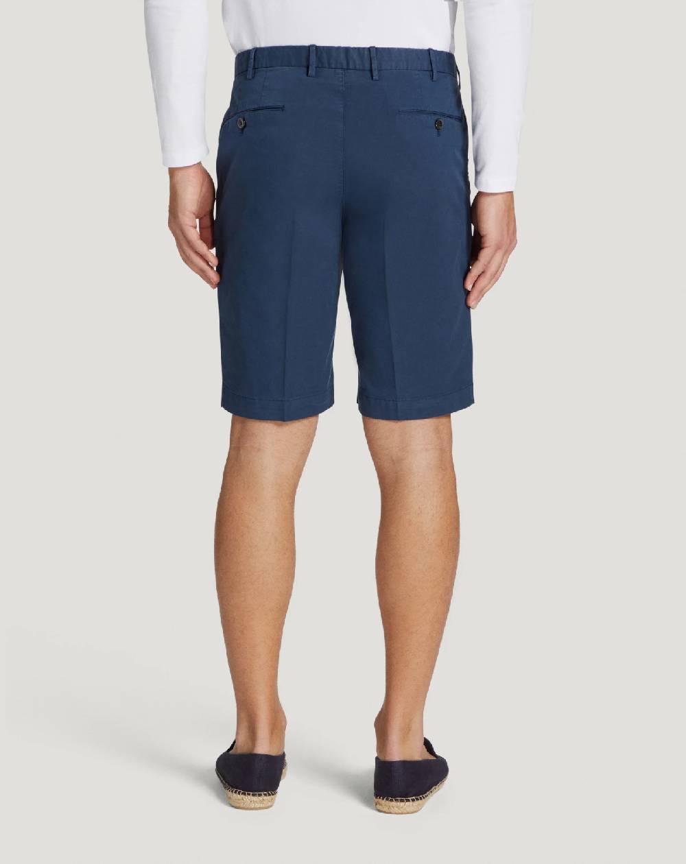 Pt Torino Bermuda In Gabardina Stretch