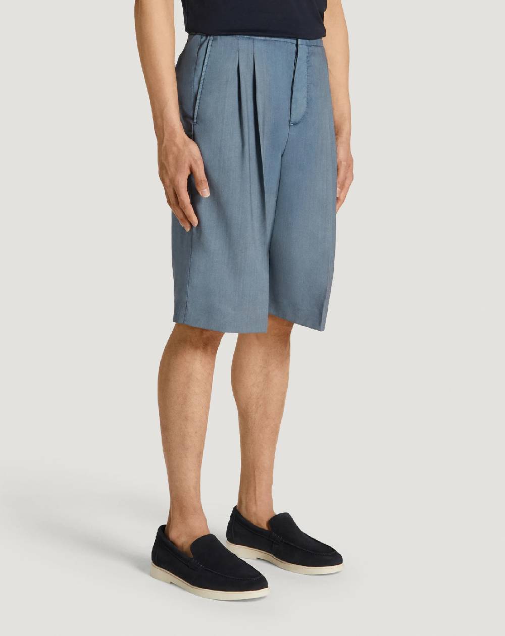 Pt Torino Bermuda In Lana Comfort