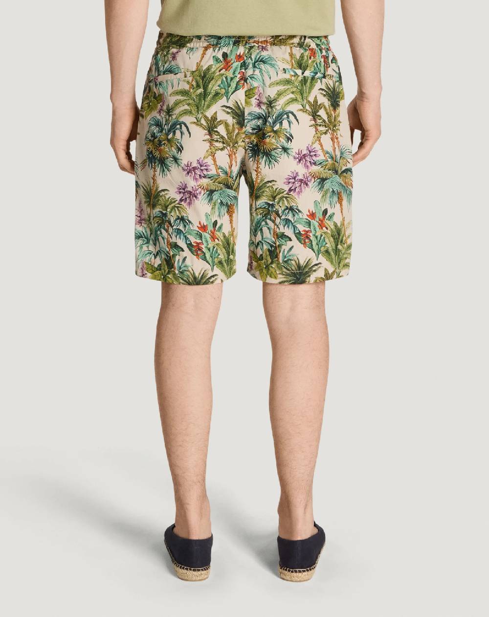 Pt Torino Bermuda In Popeline Di Cotone