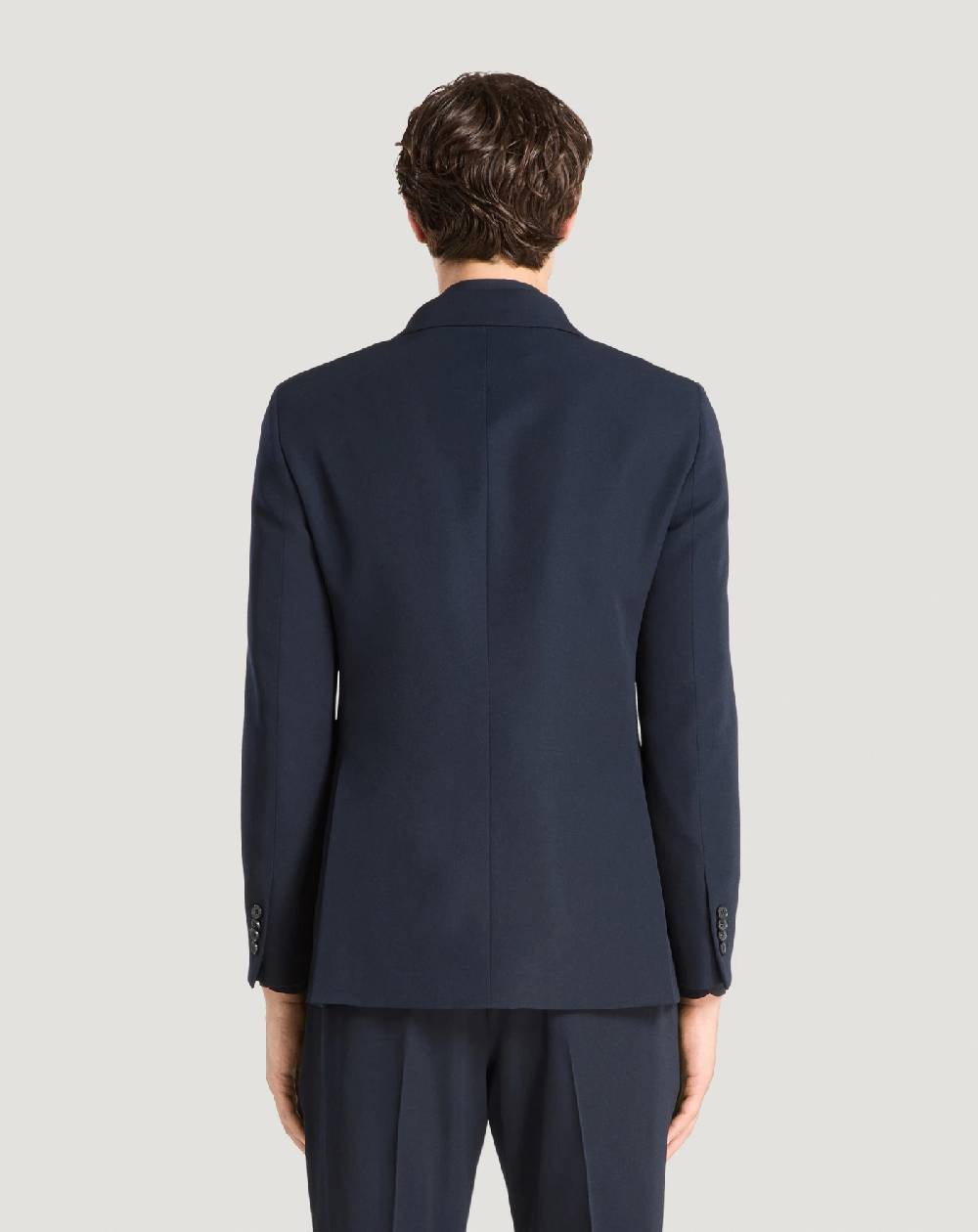 Pt Torino Blazer In Lana Granité