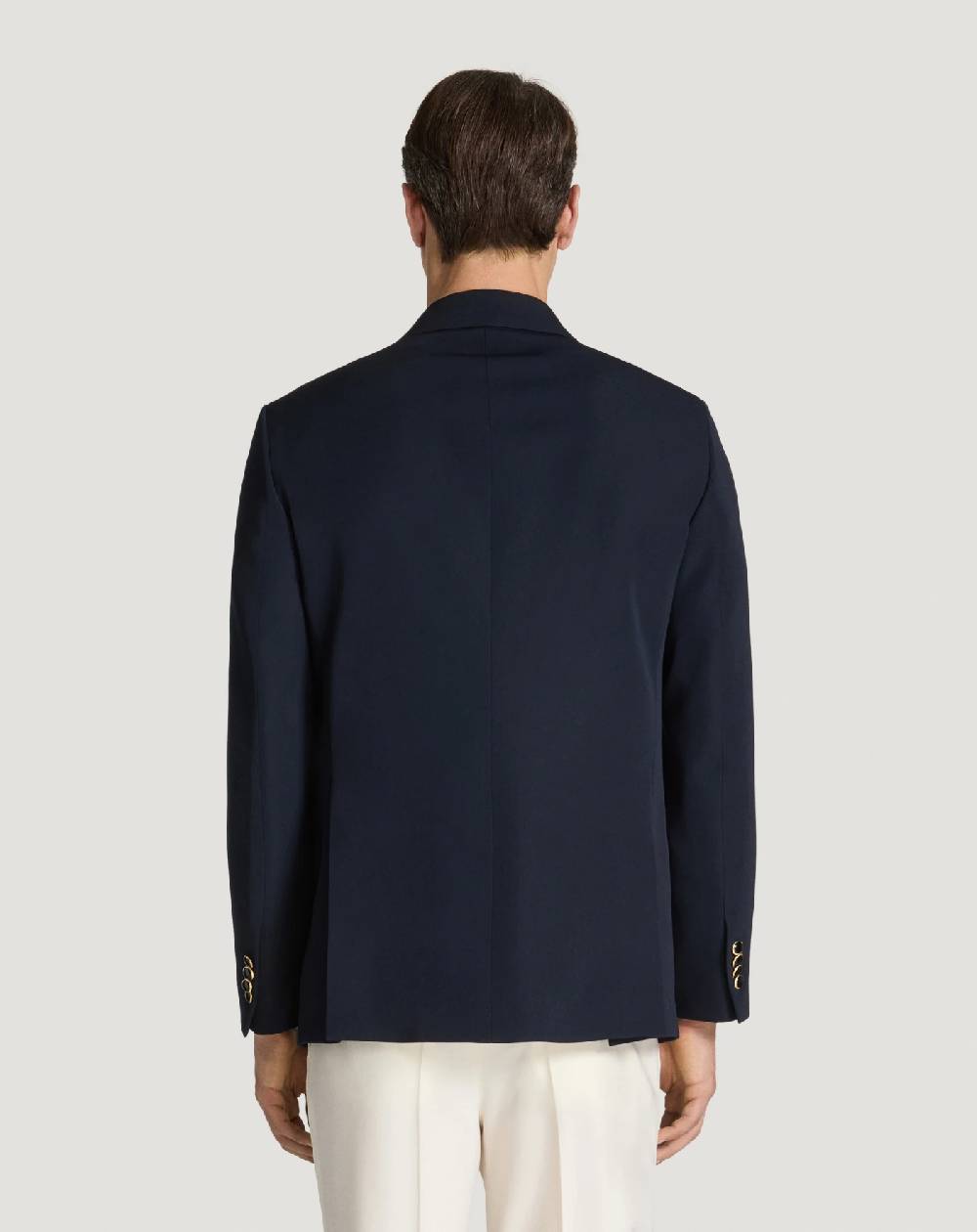 Pt Torino Blazer In Lana Granité