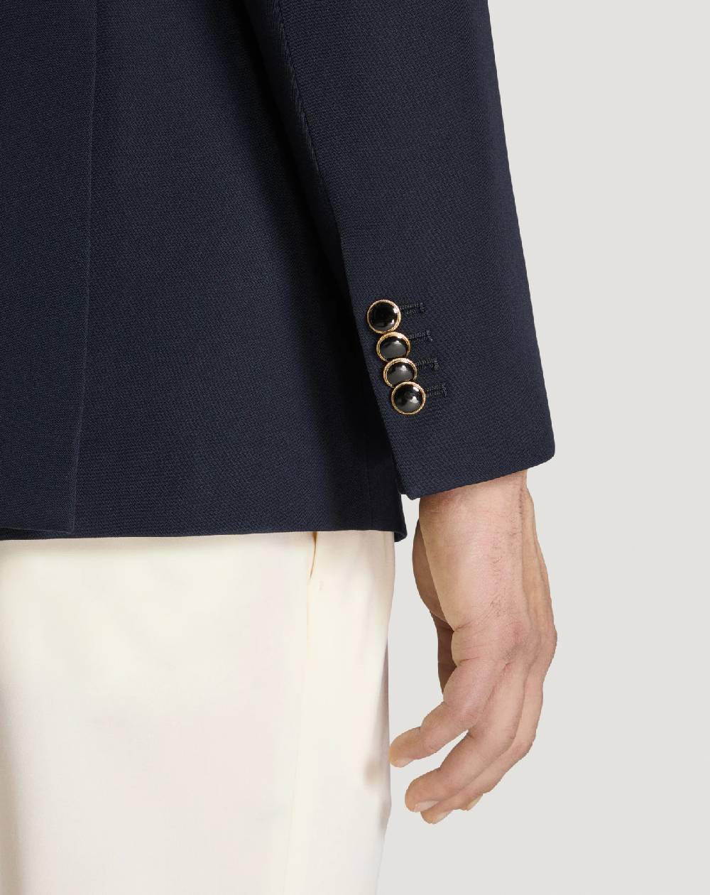 Pt Torino Blazer In Lana Granité