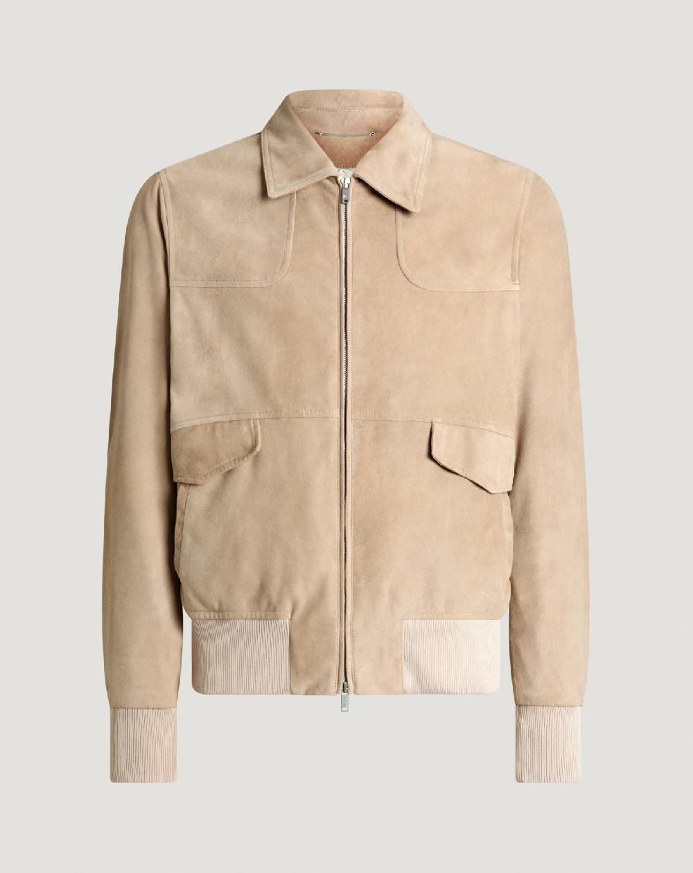 Pt Torino Bomber in suede